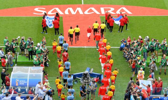 Футбол. ЧМ-2018. Матч Уругвай - Россия