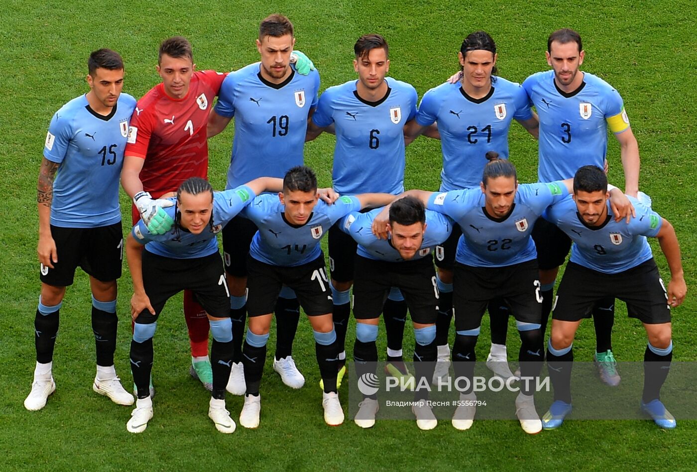 Футбол. ЧМ-2018. Матч Уругвай - Россия