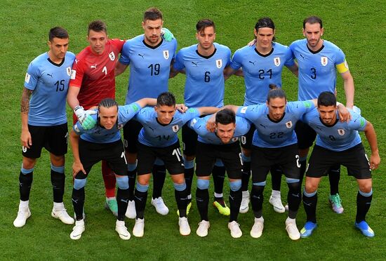 Футбол. ЧМ-2018. Матч Уругвай - Россия