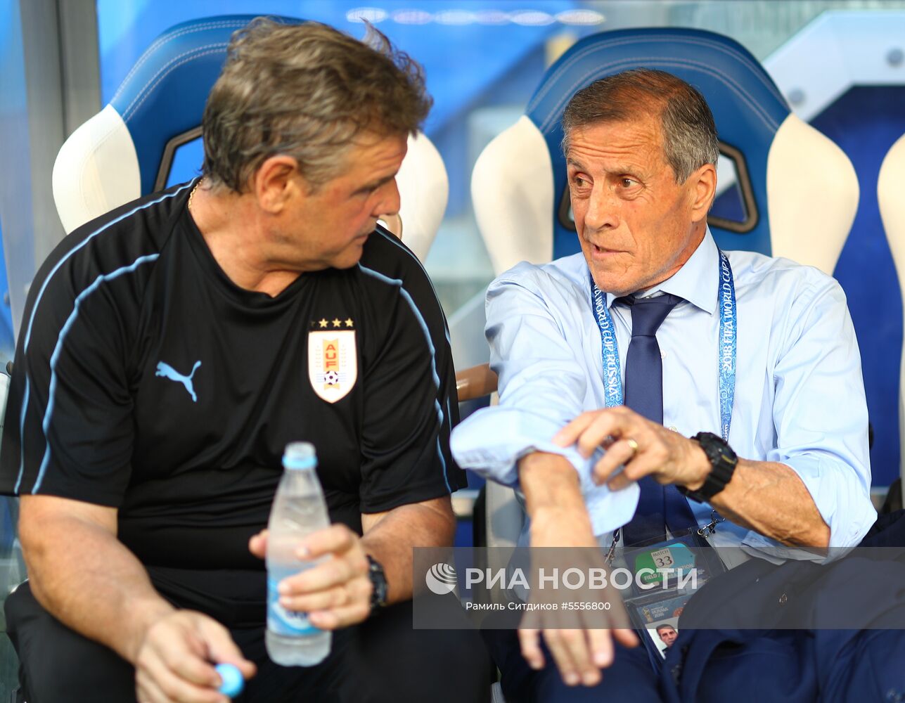 Футбол. ЧМ-2018. Матч Уругвай - Россия