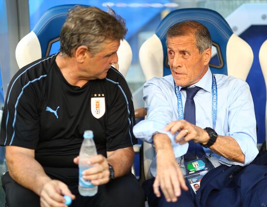 Футбол. ЧМ-2018. Матч Уругвай - Россия