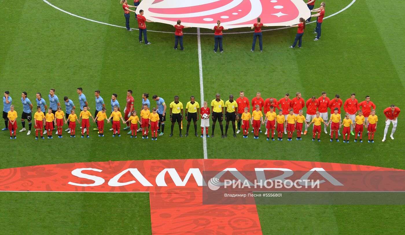 Футбол. ЧМ-2018. Матч Уругвай - Россия