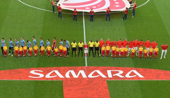 Футбол. ЧМ-2018. Матч Уругвай - Россия