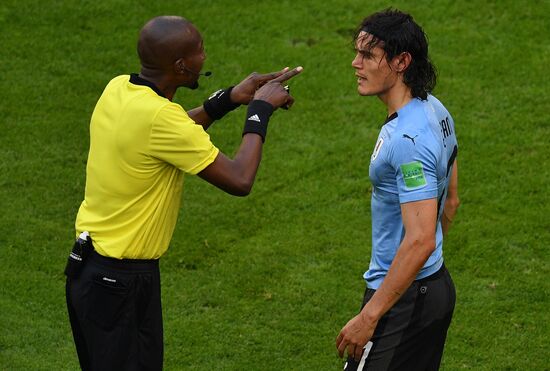 Футбол. ЧМ-2018. Матч Уругвай - Россия