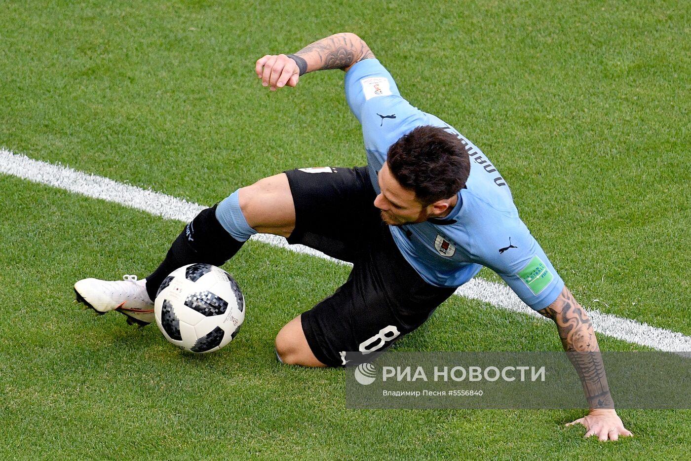 Футбол. ЧМ-2018. Матч Уругвай - Россия