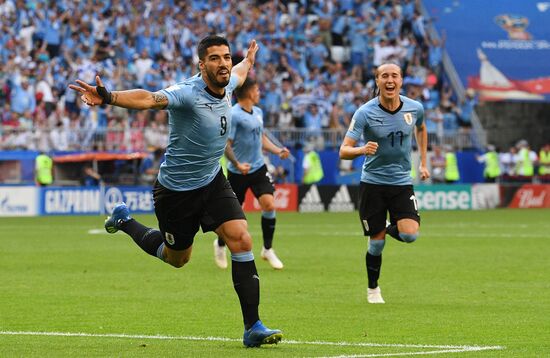 Футбол. ЧМ-2018. Матч Уругвай - Россия