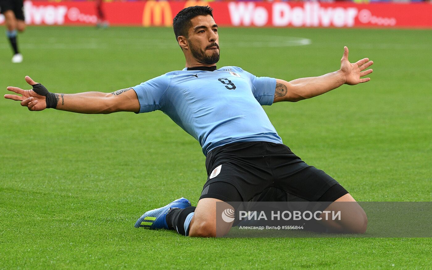 Футбол. ЧМ-2018. Матч Уругвай - Россия