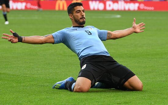 Футбол. ЧМ-2018. Матч Уругвай - Россия