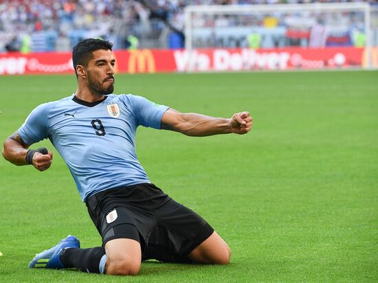 Футбол. ЧМ-2018. Матч Уругвай - Россия