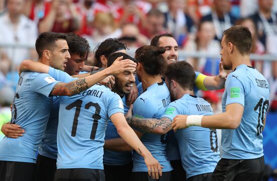 Футбол. ЧМ-2018. Матч Уругвай - Россия