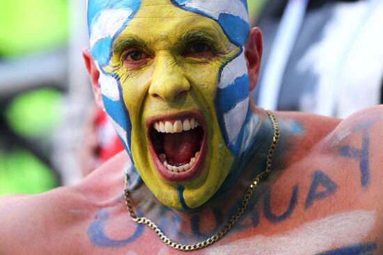 Футбол. ЧМ-2018. Матч Уругвай - Россия