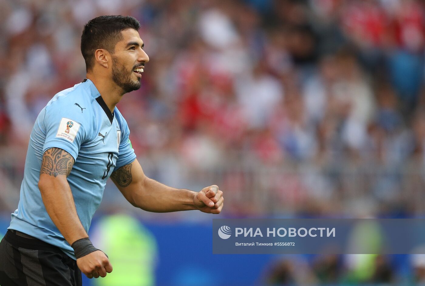 Футбол. ЧМ-2018. Матч Уругвай - Россия