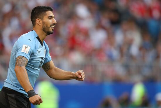 Футбол. ЧМ-2018. Матч Уругвай - Россия