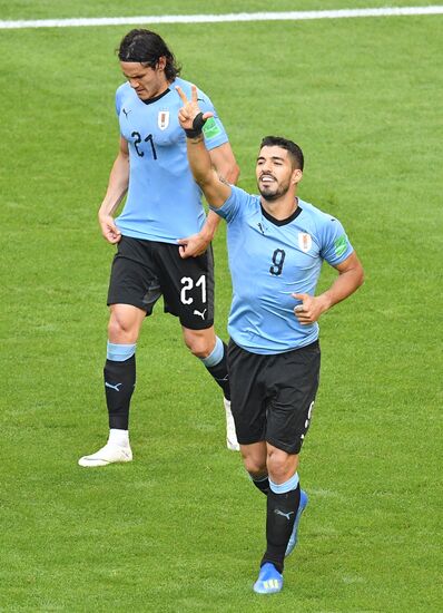 Футбол. ЧМ-2018. Матч Уругвай - Россия