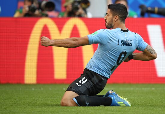 Футбол. ЧМ-2018. Матч Уругвай - Россия