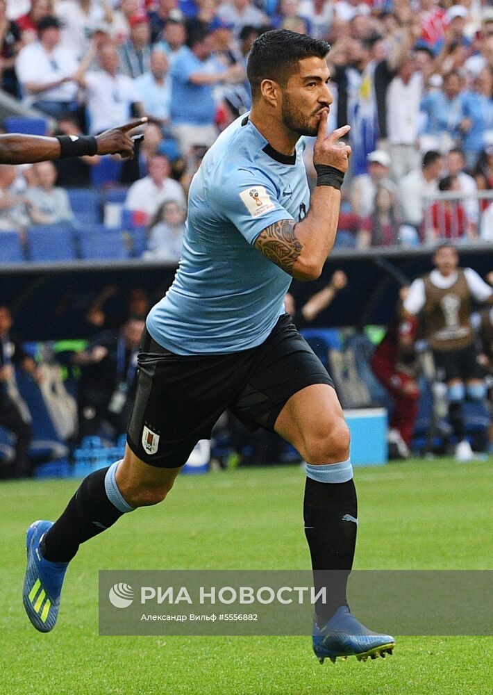 Футбол. ЧМ-2018. Матч Уругвай - Россия