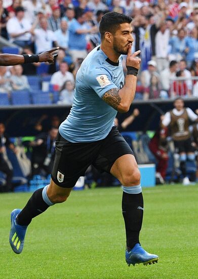 Футбол. ЧМ-2018. Матч Уругвай - Россия