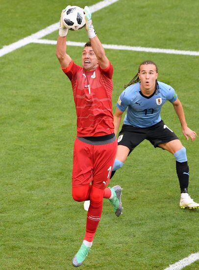 Футбол. ЧМ-2018. Матч Уругвай - Россия