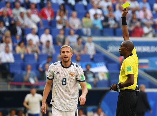 Футбол. ЧМ-2018. Матч Уругвай - Россия