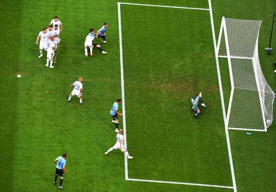 Футбол. ЧМ-2018. Матч Уругвай - Россия