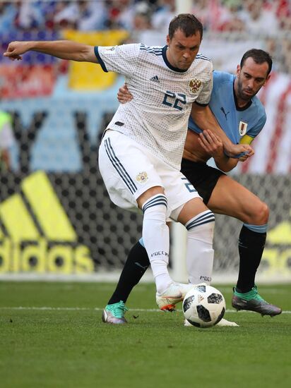 Футбол. ЧМ-2018. Матч Уругвай - Россия