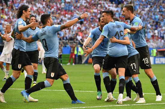 Футбол. ЧМ-2018. Матч Уругвай - Россия