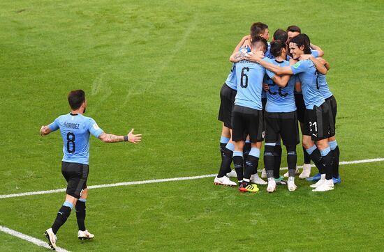 Футбол. ЧМ-2018. Матч Уругвай - Россия