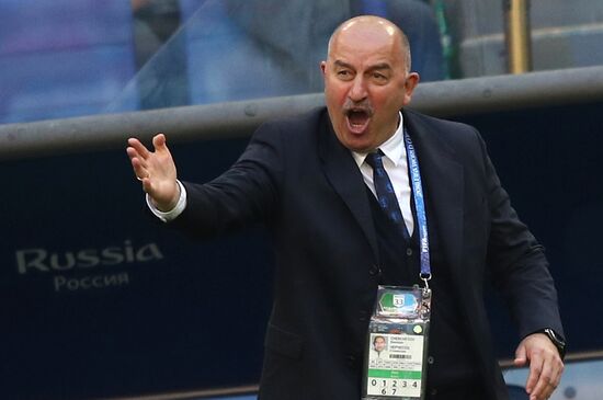 Футбол. ЧМ-2018. Матч Уругвай - Россия