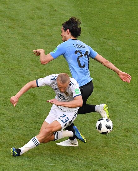 Футбол. ЧМ-2018. Матч Уругвай - Россия