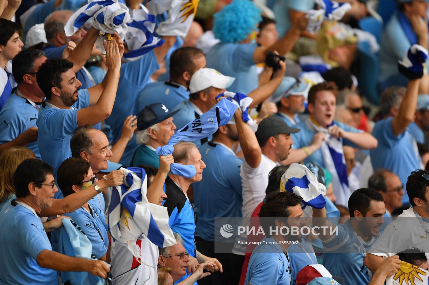 Футбол. ЧМ-2018. Матч Уругвай - Россия