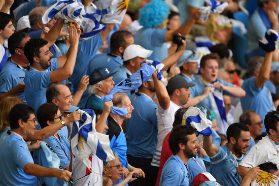 Футбол. ЧМ-2018. Матч Уругвай - Россия