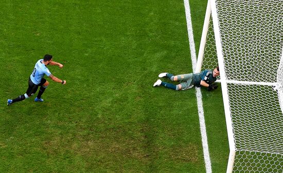 Футбол. ЧМ-2018. Матч Уругвай - Россия