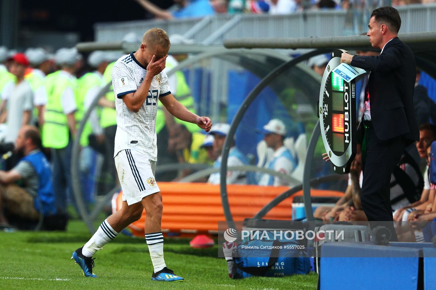 Футбол. ЧМ-2018. Матч Уругвай - Россия