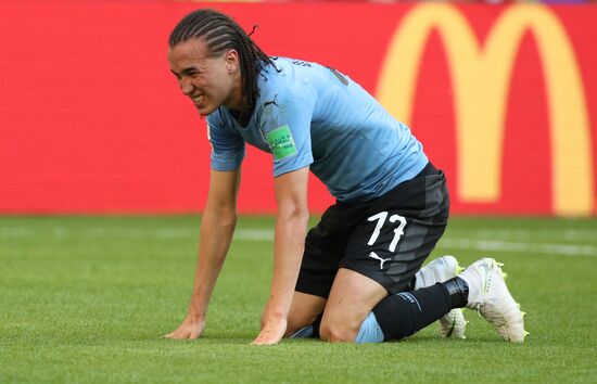 Футбол. ЧМ-2018. Матч Уругвай - Россия