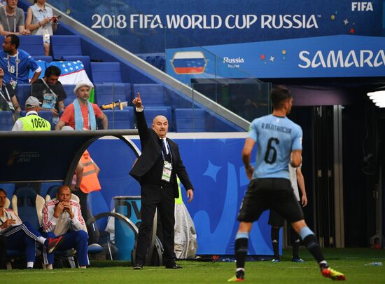 Футбол. ЧМ-2018. Матч Уругвай - Россия