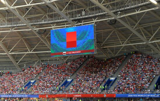 Футбол. ЧМ-2018. Матч Уругвай - Россия