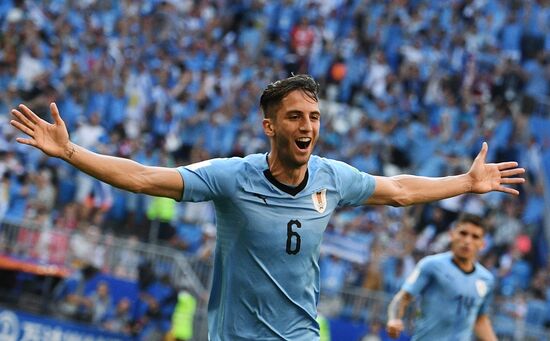 Футбол. ЧМ-2018. Матч Уругвай - Россия