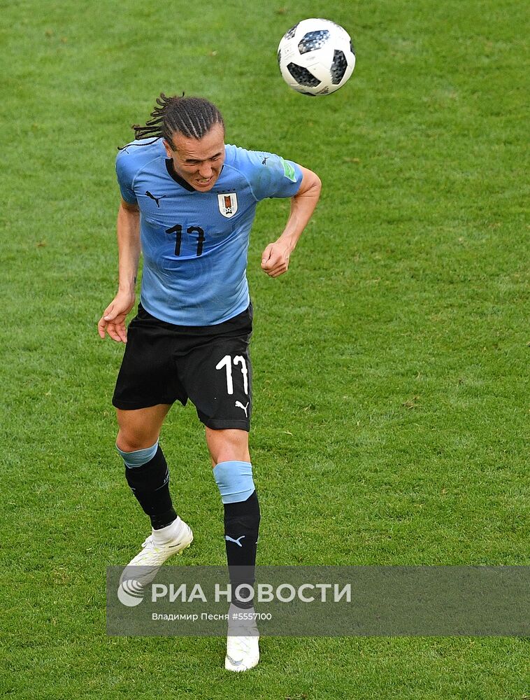 Футбол. ЧМ-2018. Матч Уругвай - Россия