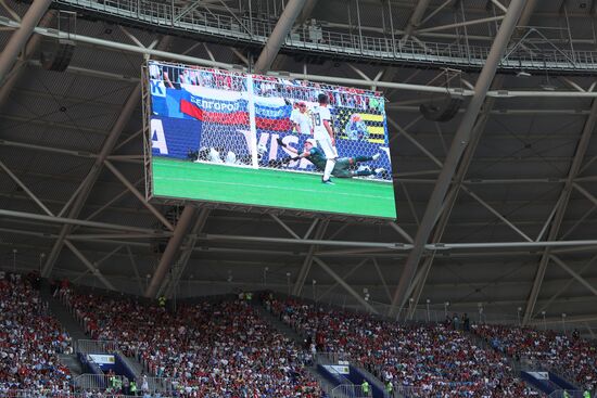 Футбол. ЧМ-2018. Матч Уругвай - Россия