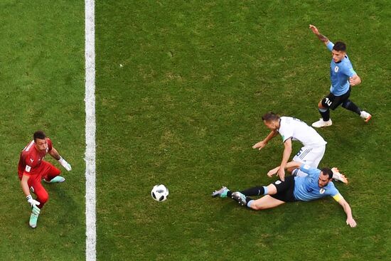 Футбол. ЧМ-2018. Матч Уругвай - Россия