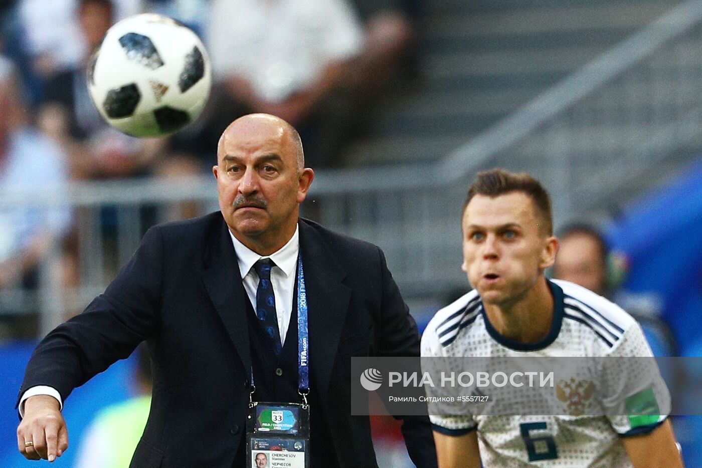 Футбол. ЧМ-2018. Матч Уругвай - Россия