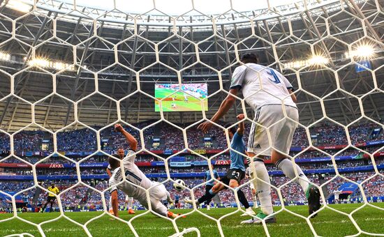 Футбол. ЧМ-2018. Матч Уругвай - Россия