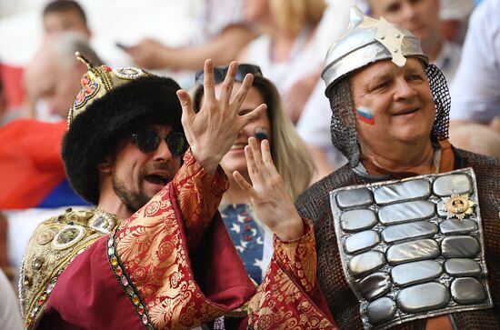 Футбол. ЧМ-2018. Матч Уругвай - Россия