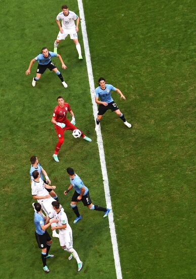 Футбол. ЧМ-2018. Матч Уругвай - Россия
