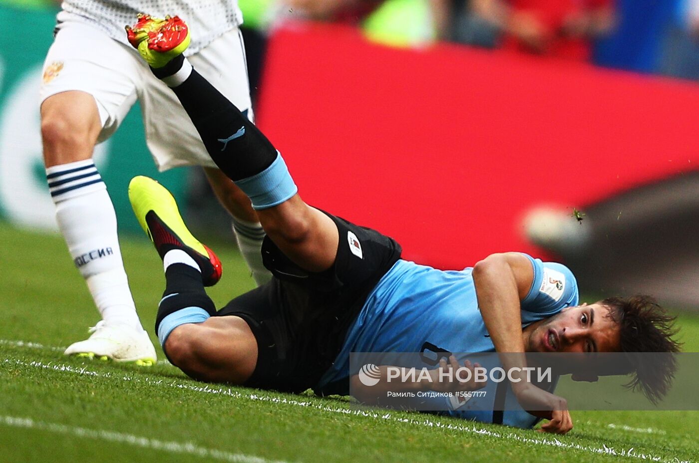 Футбол. ЧМ-2018. Матч Уругвай - Россия