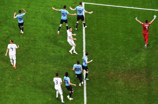 Футбол. ЧМ-2018. Матч Уругвай - Россия