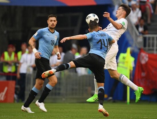 Футбол. ЧМ-2018. Матч Уругвай - Россия