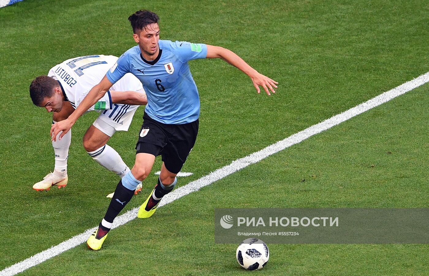 Футбол. ЧМ-2018. Матч Уругвай - Россия