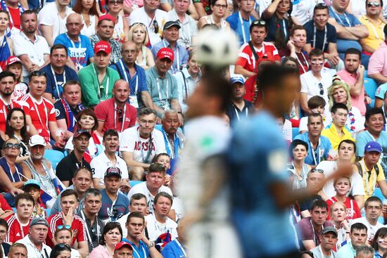 Футбол. ЧМ-2018. Матч Уругвай - Россия