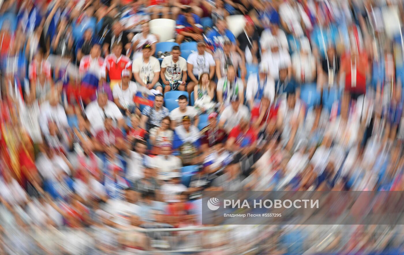 Футбол. ЧМ-2018. Матч Уругвай - Россия